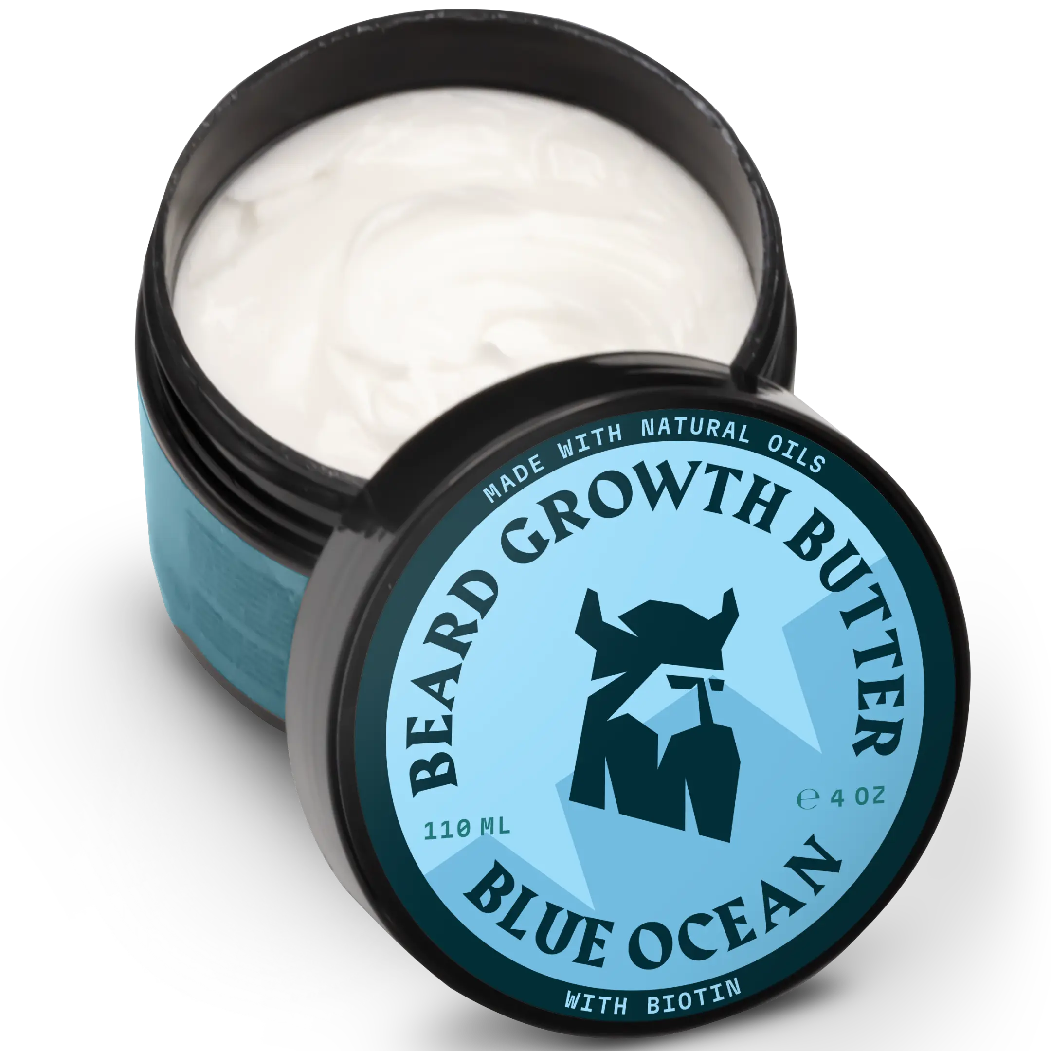Beard Growth Butter with Biotin | Blue Ocean – Striking Viking