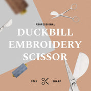 ONTAKI Duckbill Applique Scissors (4.5")