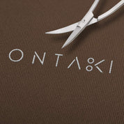 Curved Fabric Scissors with Dual Bent Precision Tip for Embroidery