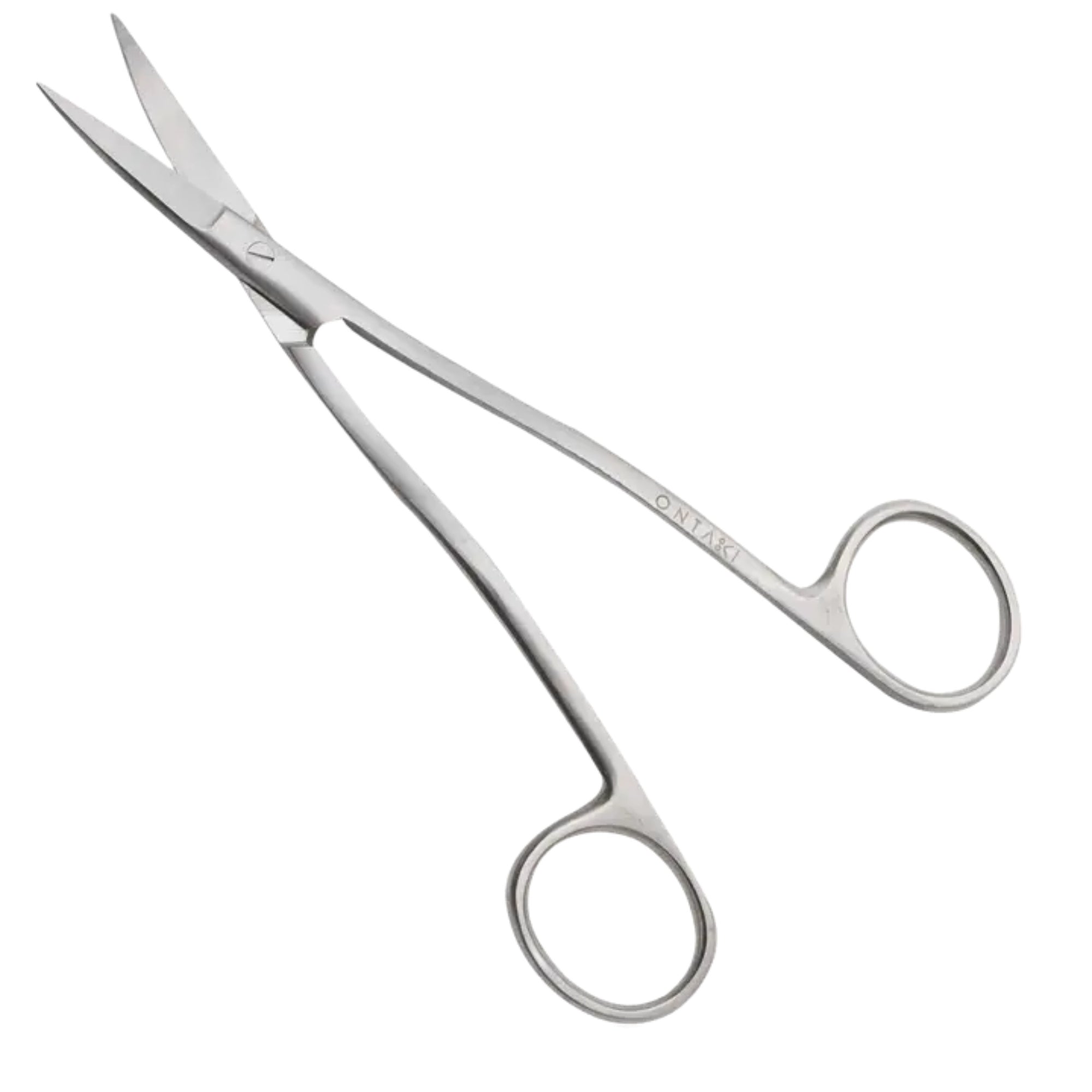 ONTAKI Curved Fabric Scissors 6.5 Inch – German Stainless Steel Embroidery Scissors