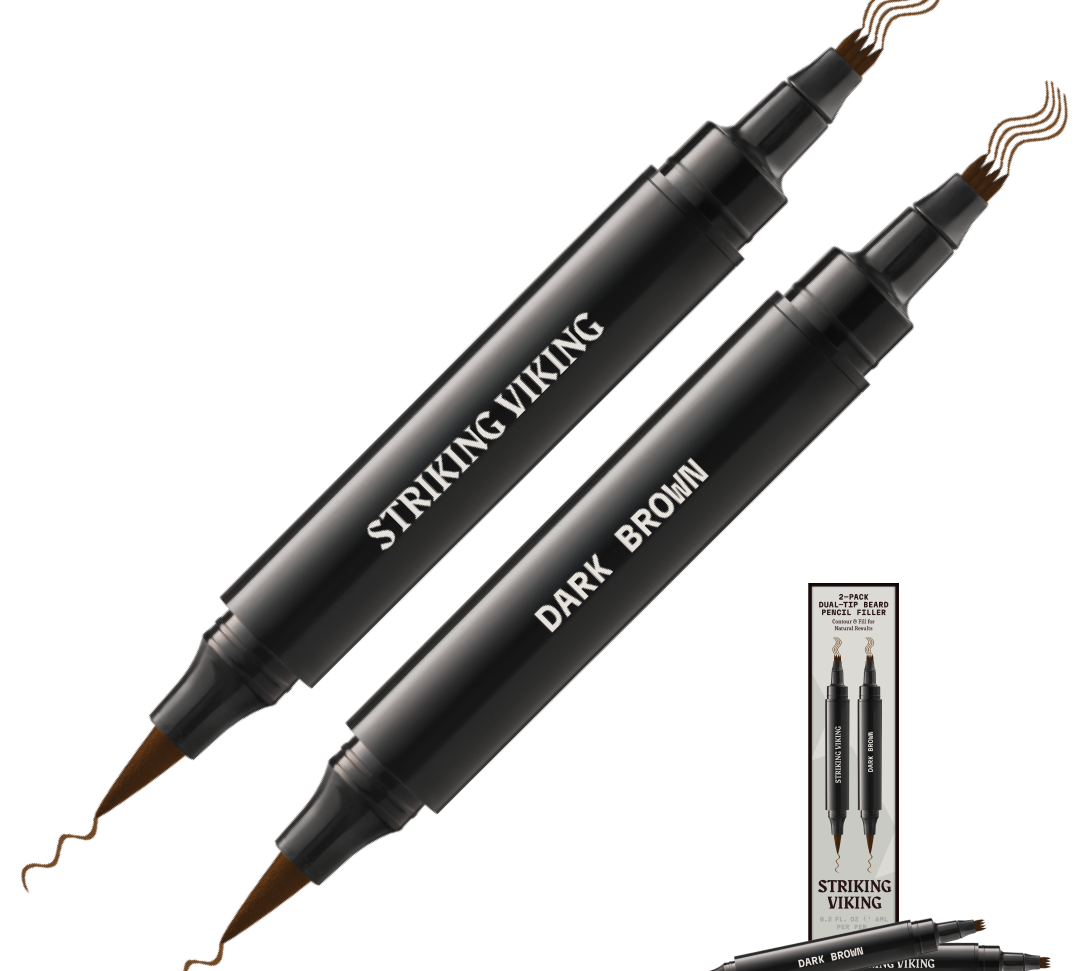 Beard Filler Pen - Dual Tip (2-pack)