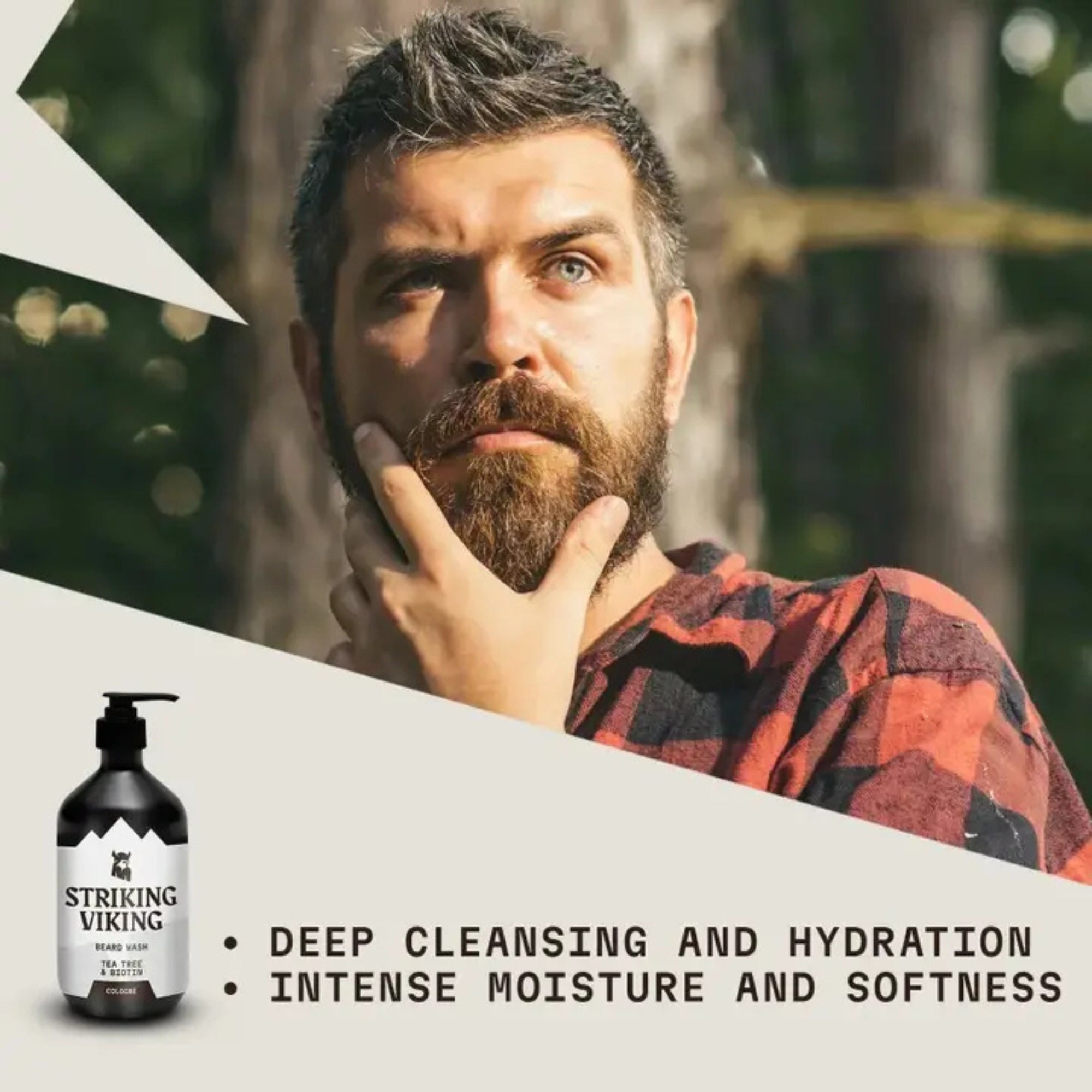 Shampoing Barbe Cologne - Arbre à Thé & Biotine
