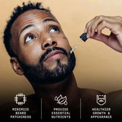 Striking Viking Vanilla Beard Growth Oil with Biotin & Castor Oil for Fuller Beard Growth