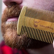 Striking Viking Sandalwood Wooden Beard Comb – Brown