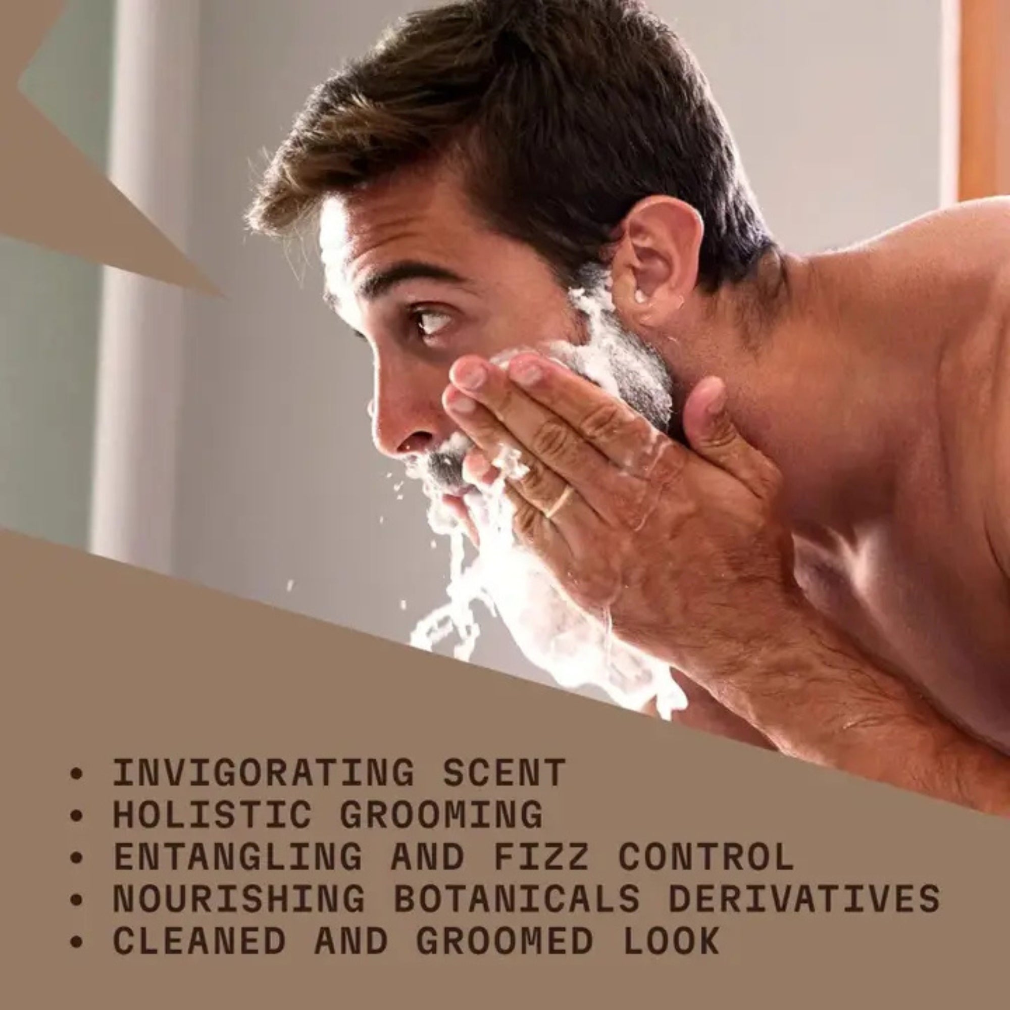 Striking Viking Sandalwood Beard Shampoo for Clean Healthy Soft Beard Care for Men