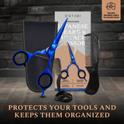 Ontaki Beard & Hair Scissors 5.5" - Premium Japanese Steel