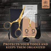 Ontaki Beard & Hair Scissors 5.5" - Premium Japanese Steel