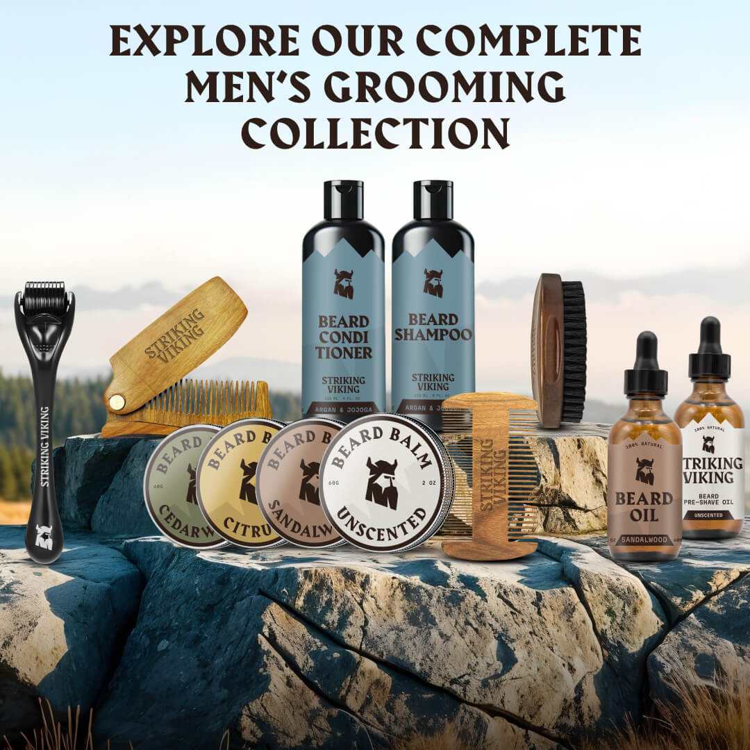 Beard Shampoo & Conditioner Cologne (Argan & Jojoba Oil )