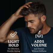 Hair Styling Powder for Men - Light Hold - Vanilla Scent