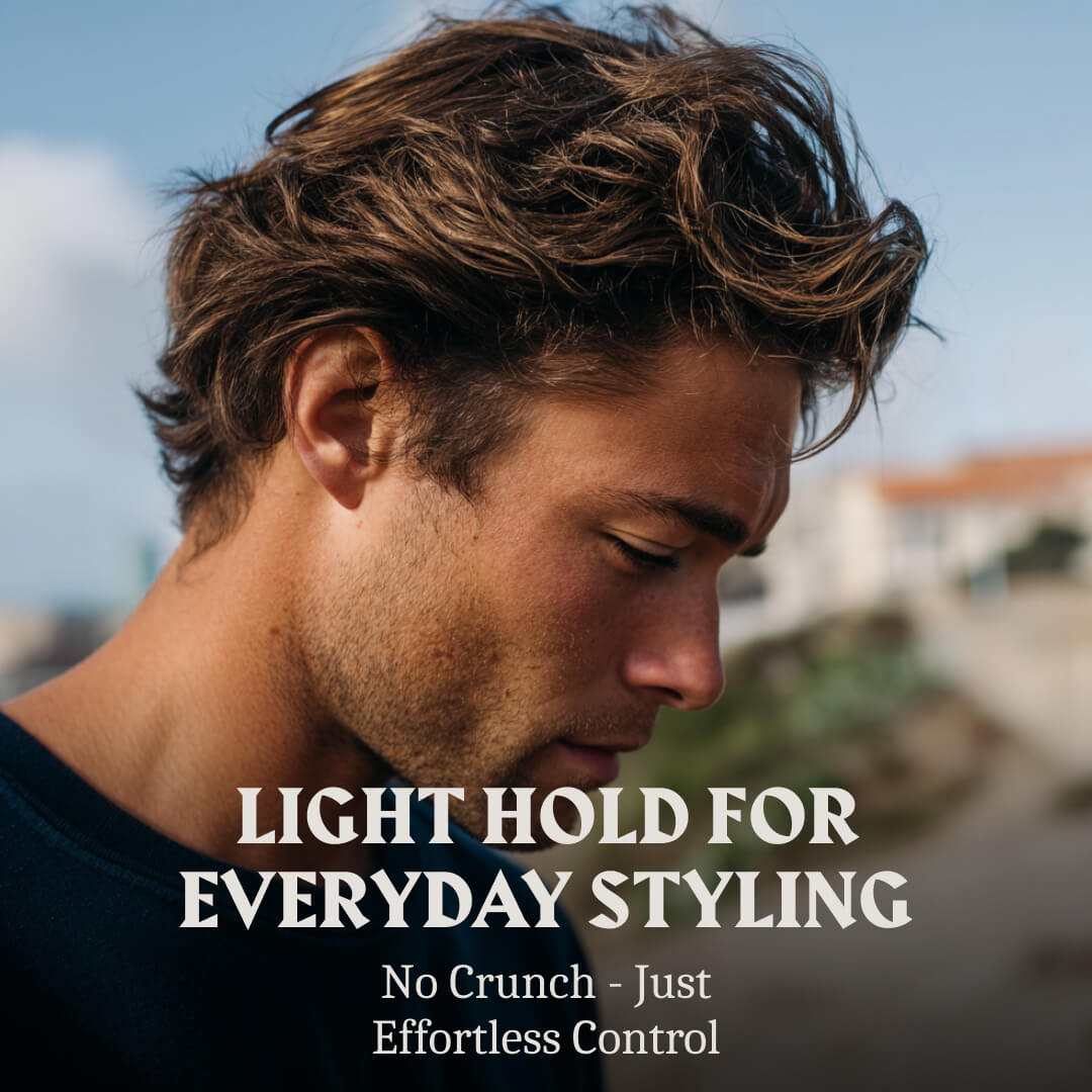 Hair Styling Powder for Men - Light Hold - Vanilla Scent