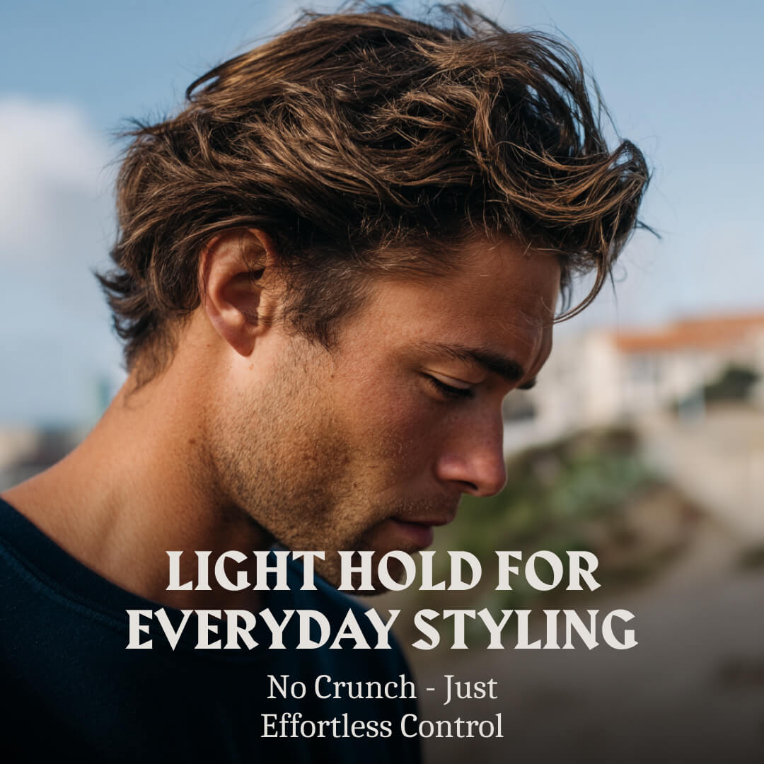 Hair Styling Powder for Men - Light Hold - Vanilla Scent