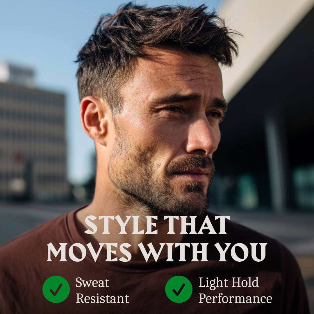 Hair Styling Powder for Men - Light Hold - Vanilla Scent