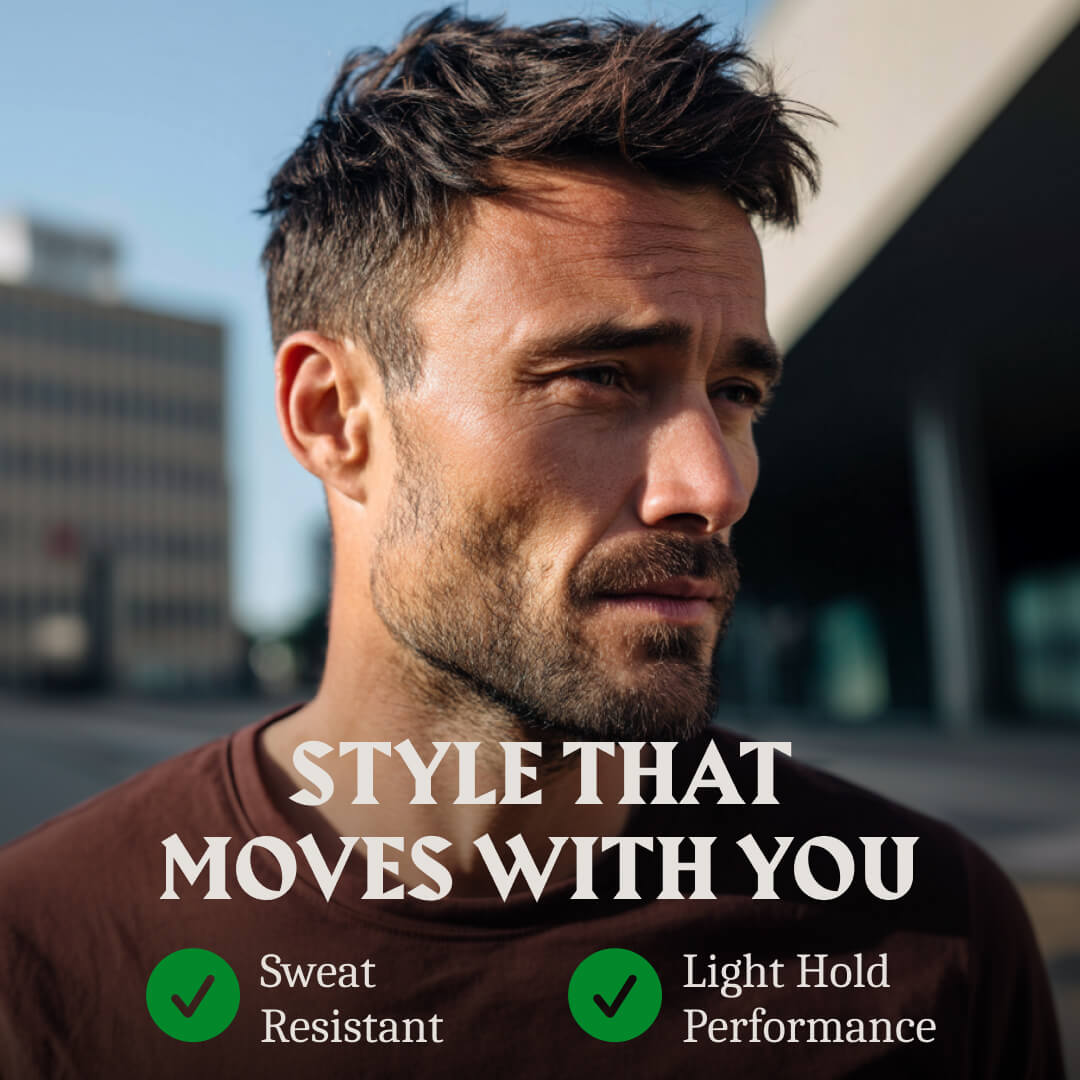 Hair Styling Powder for Men - Light Hold - Vanilla Scent
