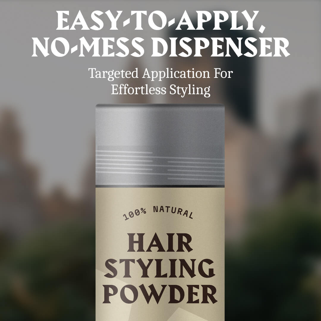 Hair Styling Powder for Men - Strong Hold - Vanilla Scent