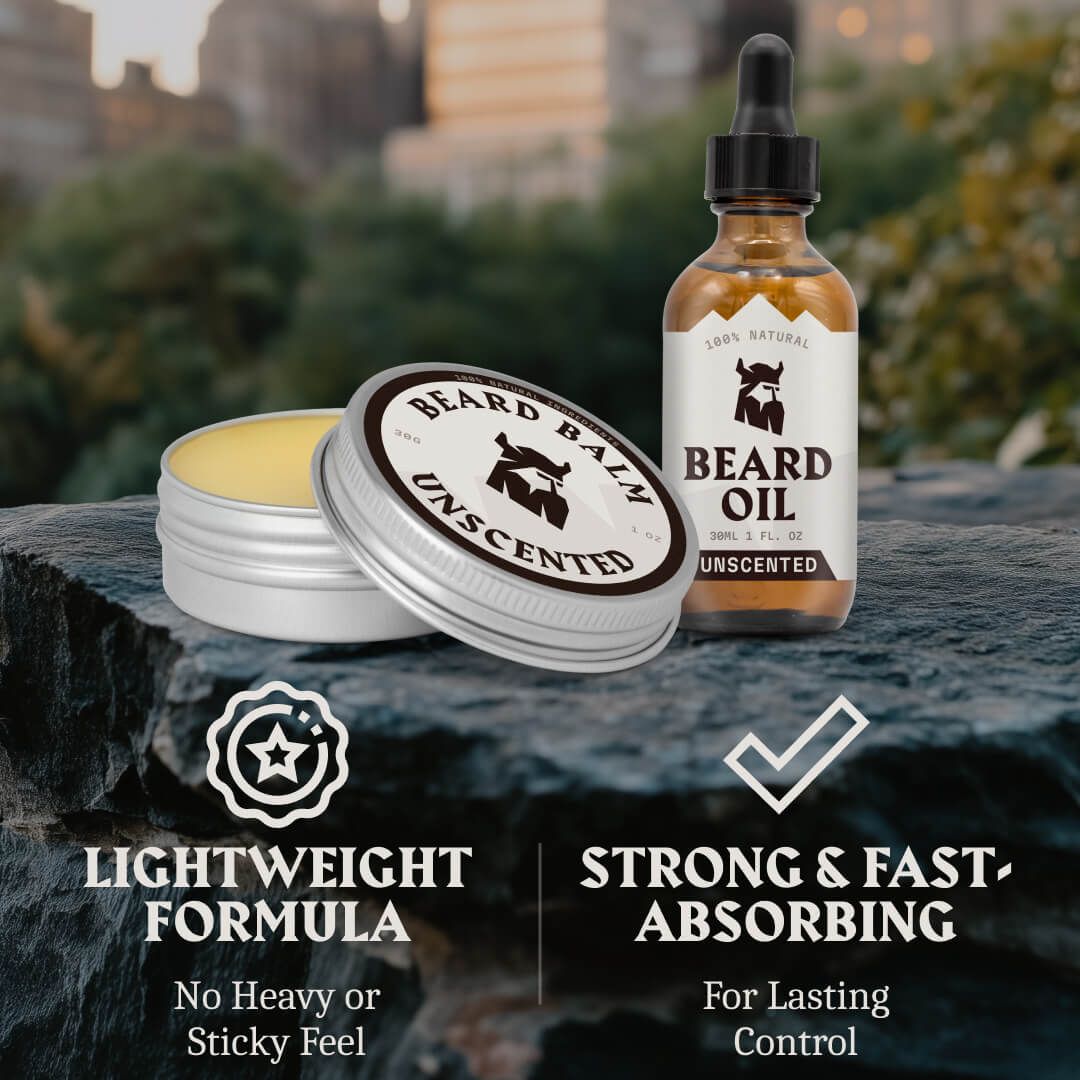Beard Oil and Balm - Unscented