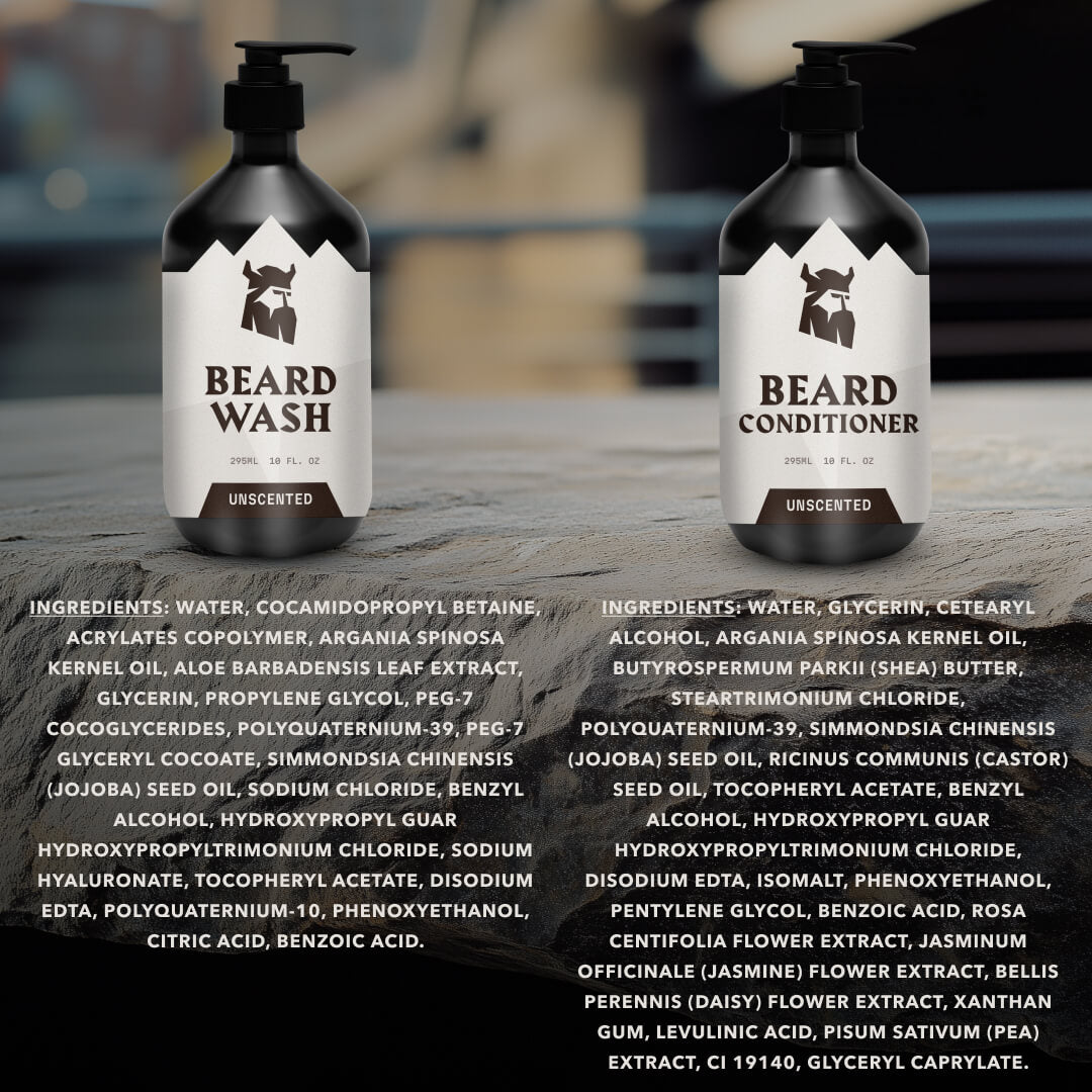 Beard Wash & Conditioner (Unscented)