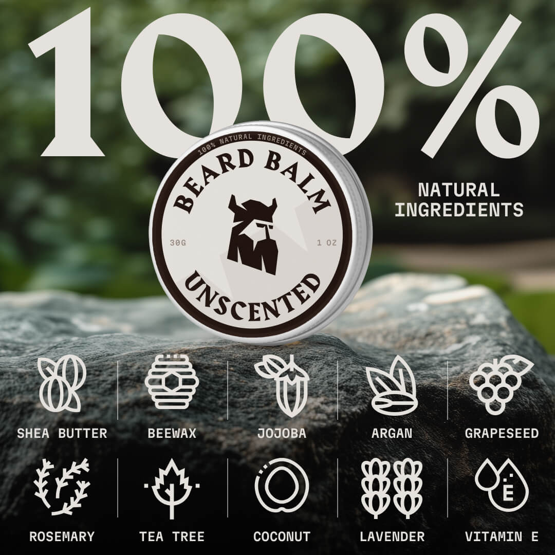 Beard Oil and Balm - Unscented