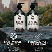 Beard Shampoo & Beard Conditioner (Unscented)