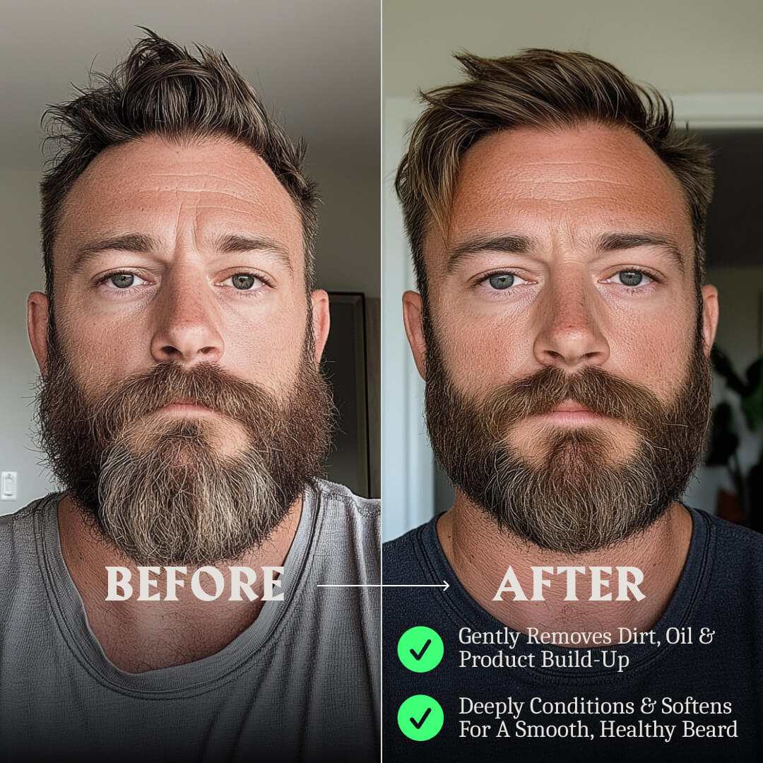 Beard Shampoo & Beard Conditioner (Unscented)