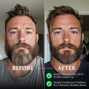 Beard Shampoo & Beard Conditioner (Unscented)
