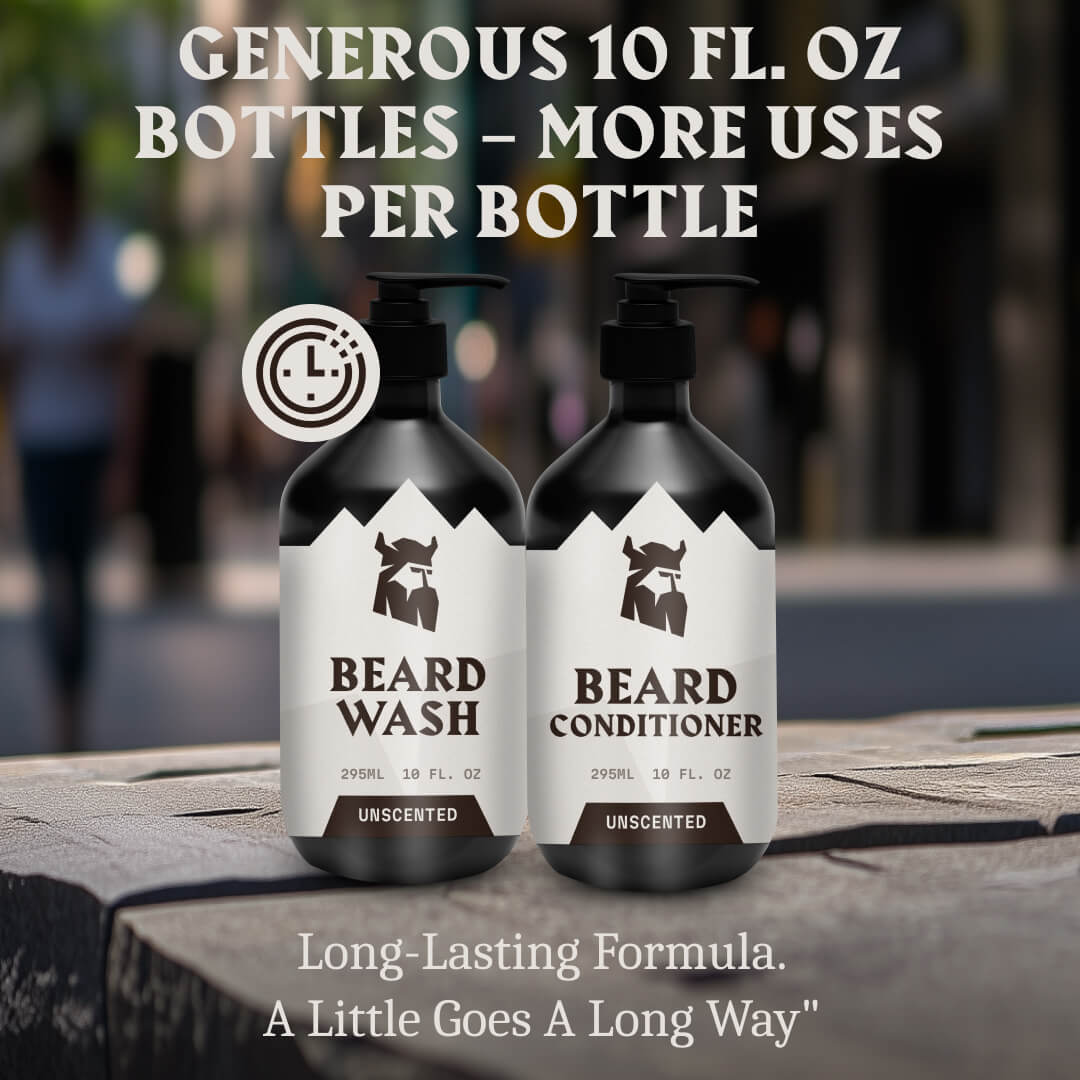 Beard Wash & Conditioner (Unscented)