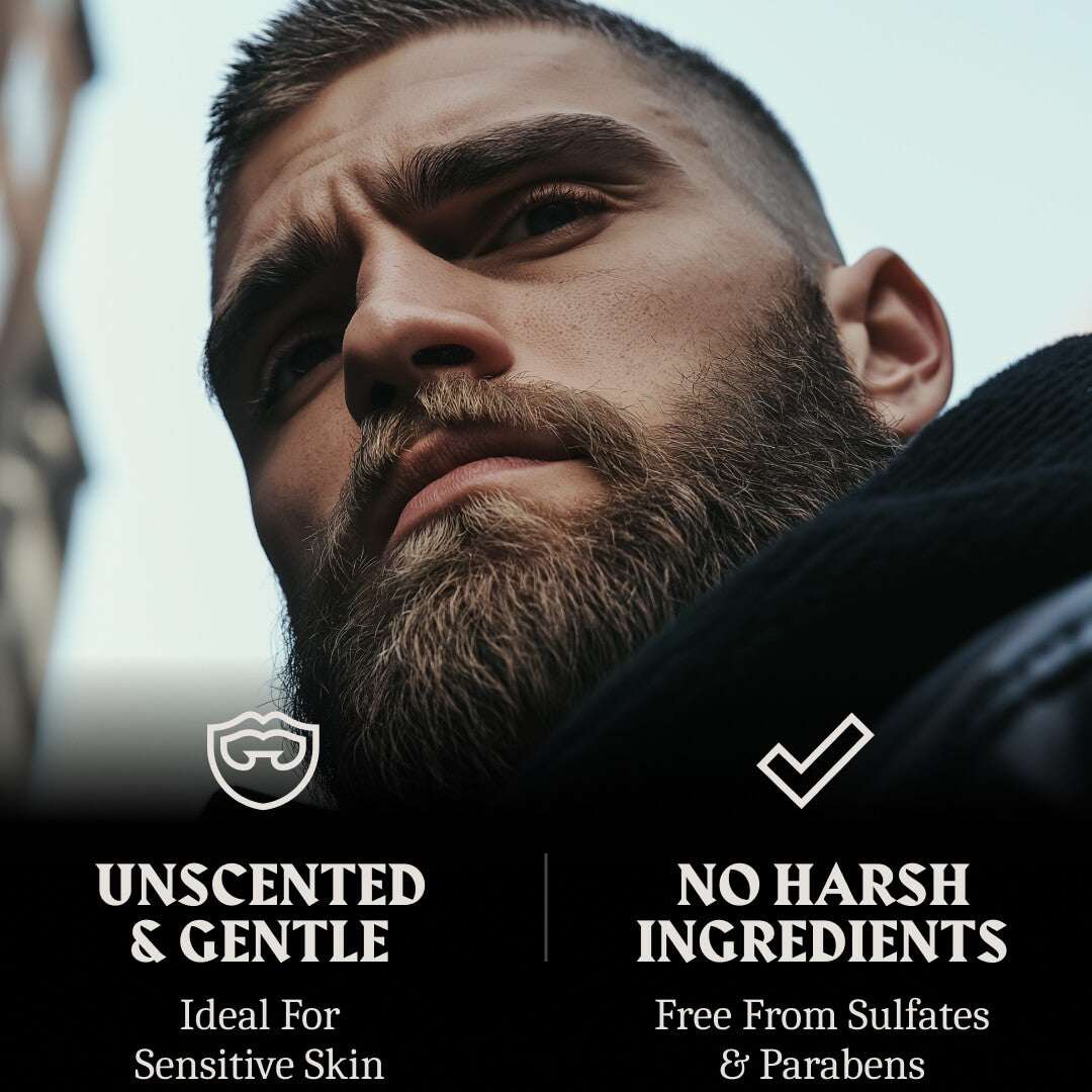 Beard Shampoo & Beard Conditioner (Unscented)