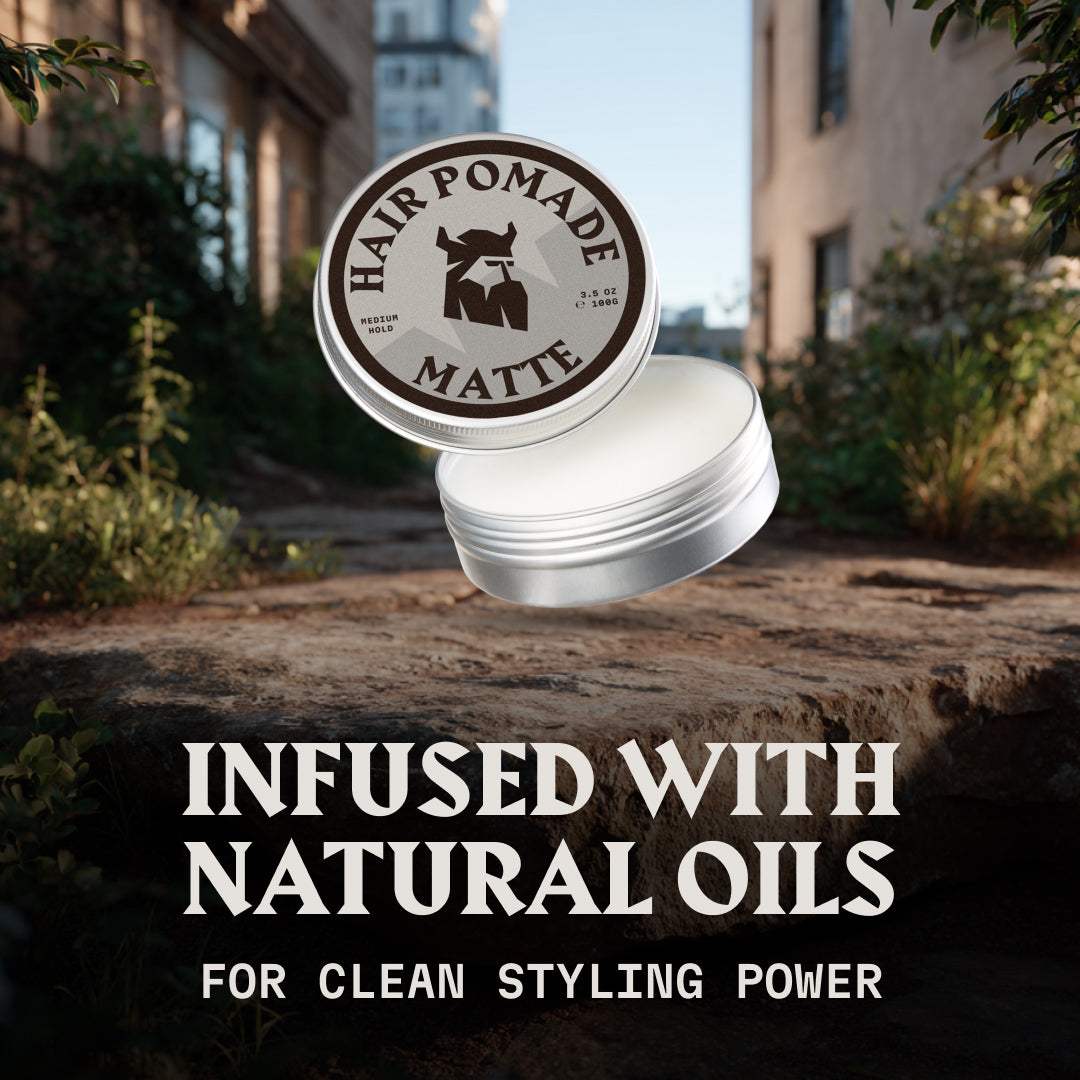 Hair Pomade – Matte Finish - Linen Scent