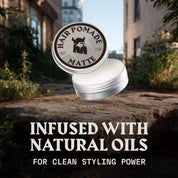 Hair Pomade – Matte Finish - Linen Scent