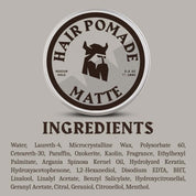 Hair Pomade – Matte Finish - Linen Scent