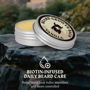 Beard Growth Balm with Biotin | Vanilla