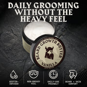 Beard Growth Butter with Biotin | Vanilla