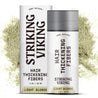 Striking Viking Hair Thickening Fibers for men, light blonde, natural hair fiber solution, 1 oz.