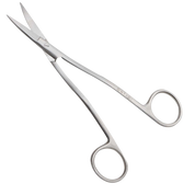 ONTAKI Curved Fabric Scissors 6.5 inch precision German stainless steel embroidery sewing tool