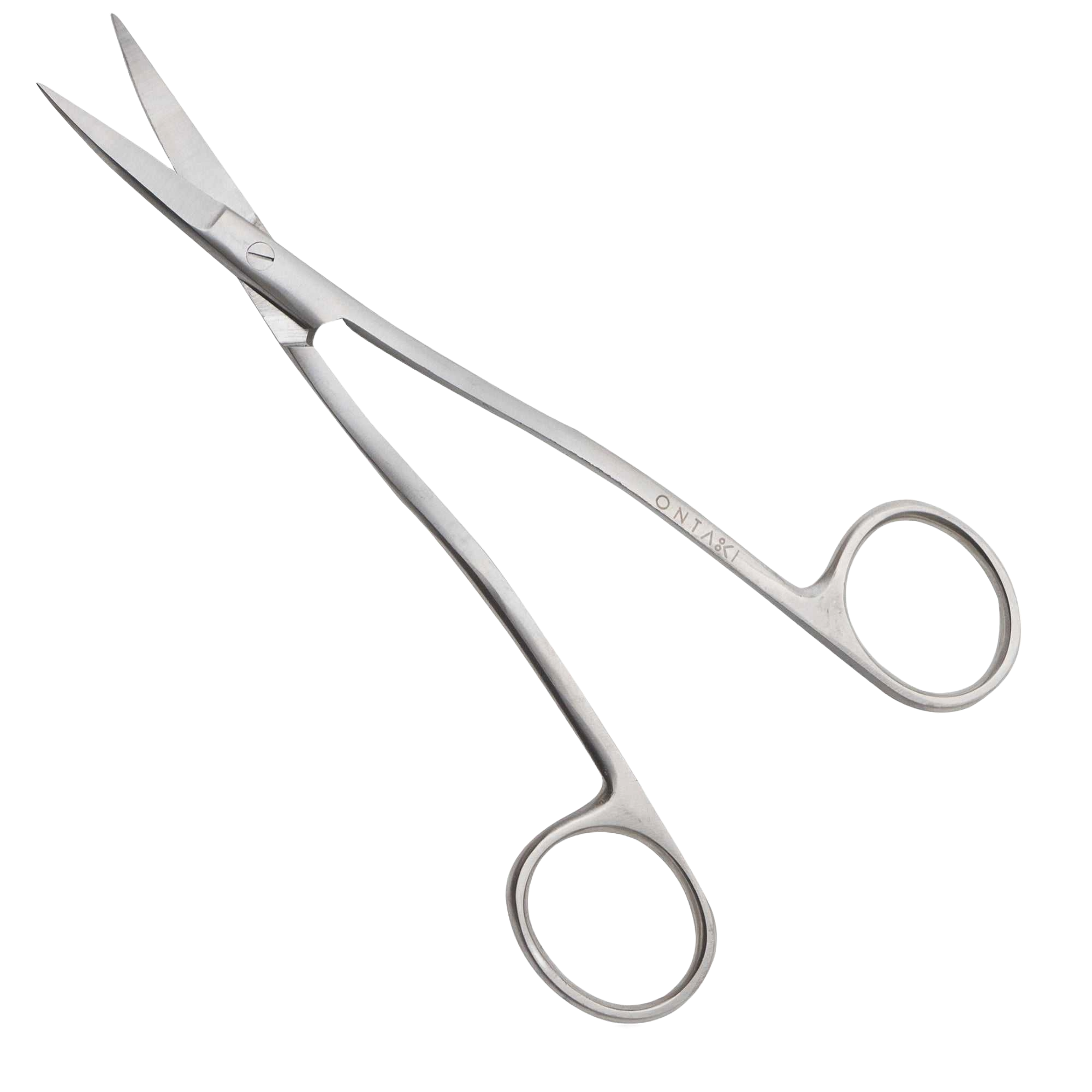 ONTAKI Curved Fabric Scissors 6.5 inch precision German stainless steel embroidery sewing tool