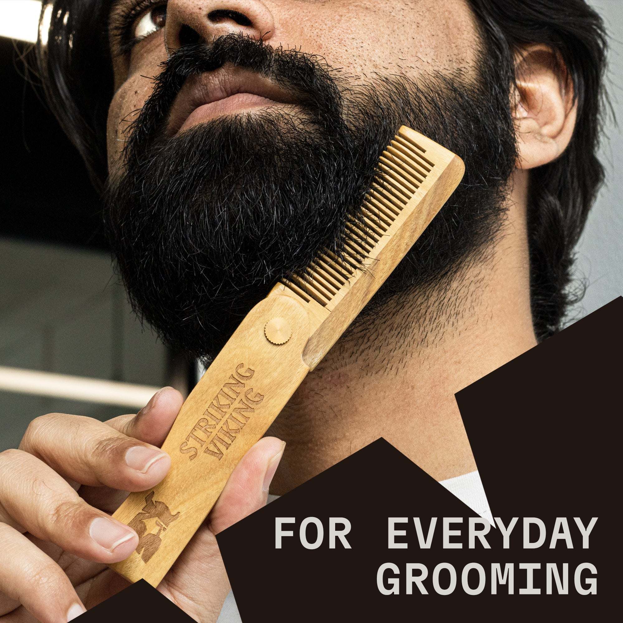 Folding Wooden Comb
