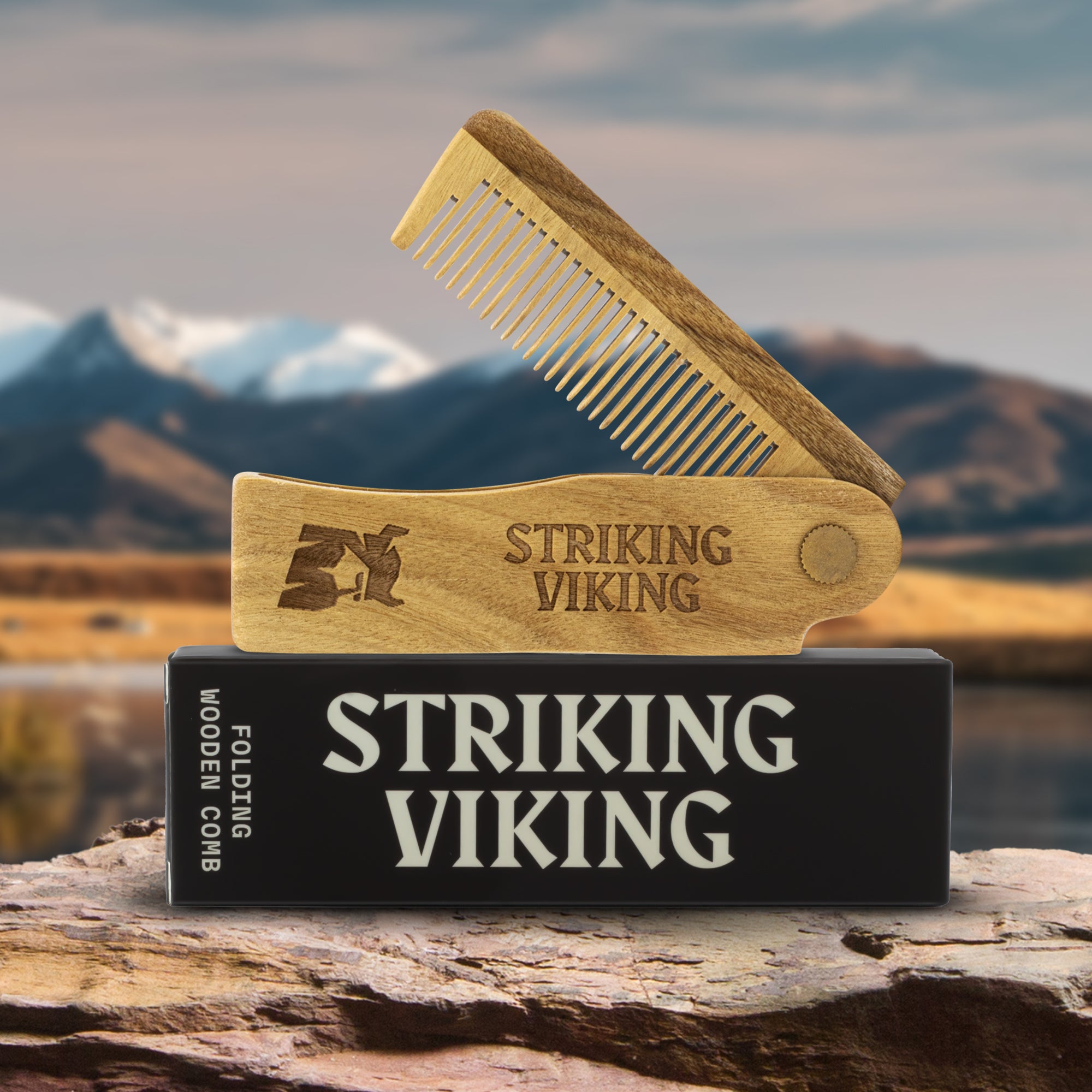 Folding Wooden Comb