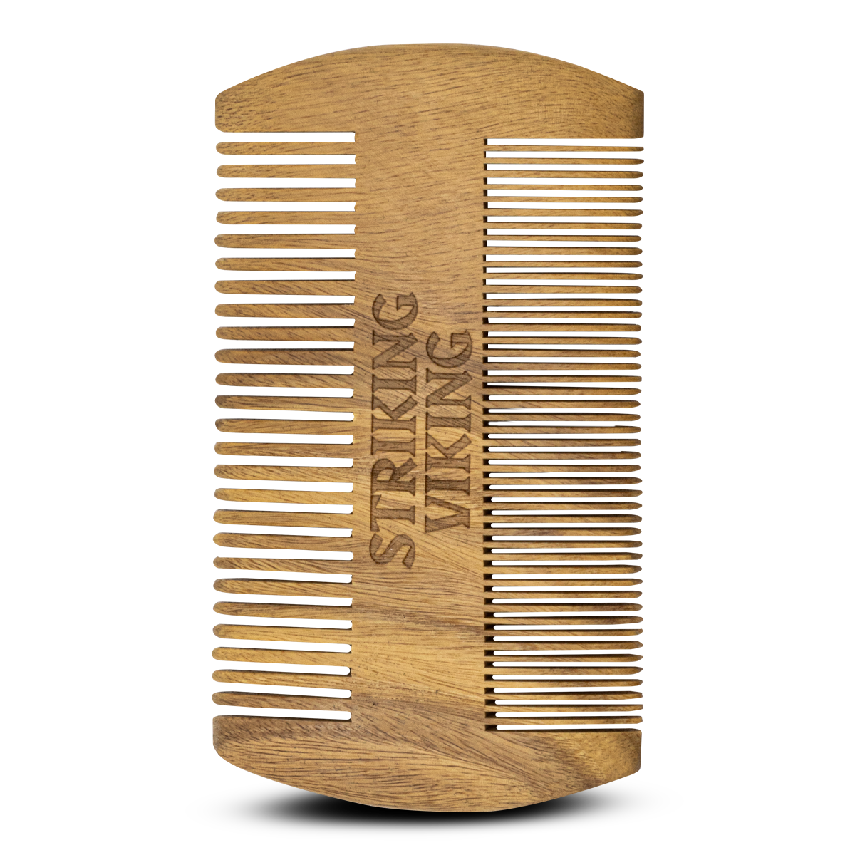 Bartkamm aus Sandelholz (Schwarz)