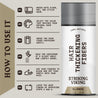 Hair Thickening Fibers for Men - Striking Viking, Natural, Easy Application Guide