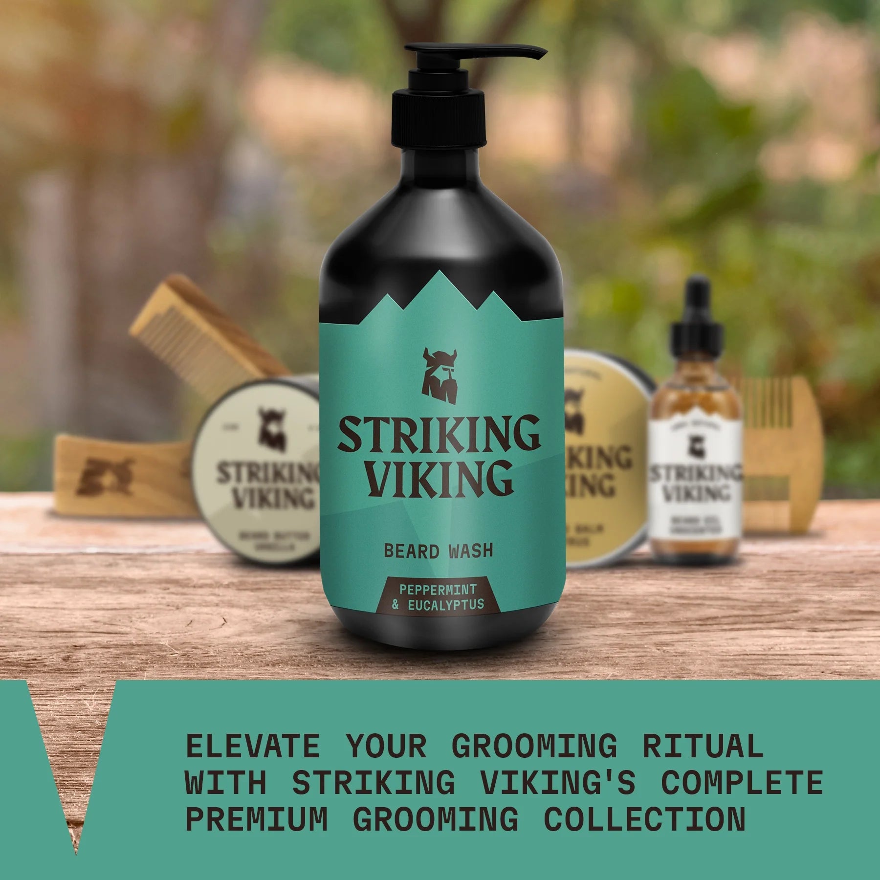 Beard Wash (Natural Peppermint & Eucalyptus)