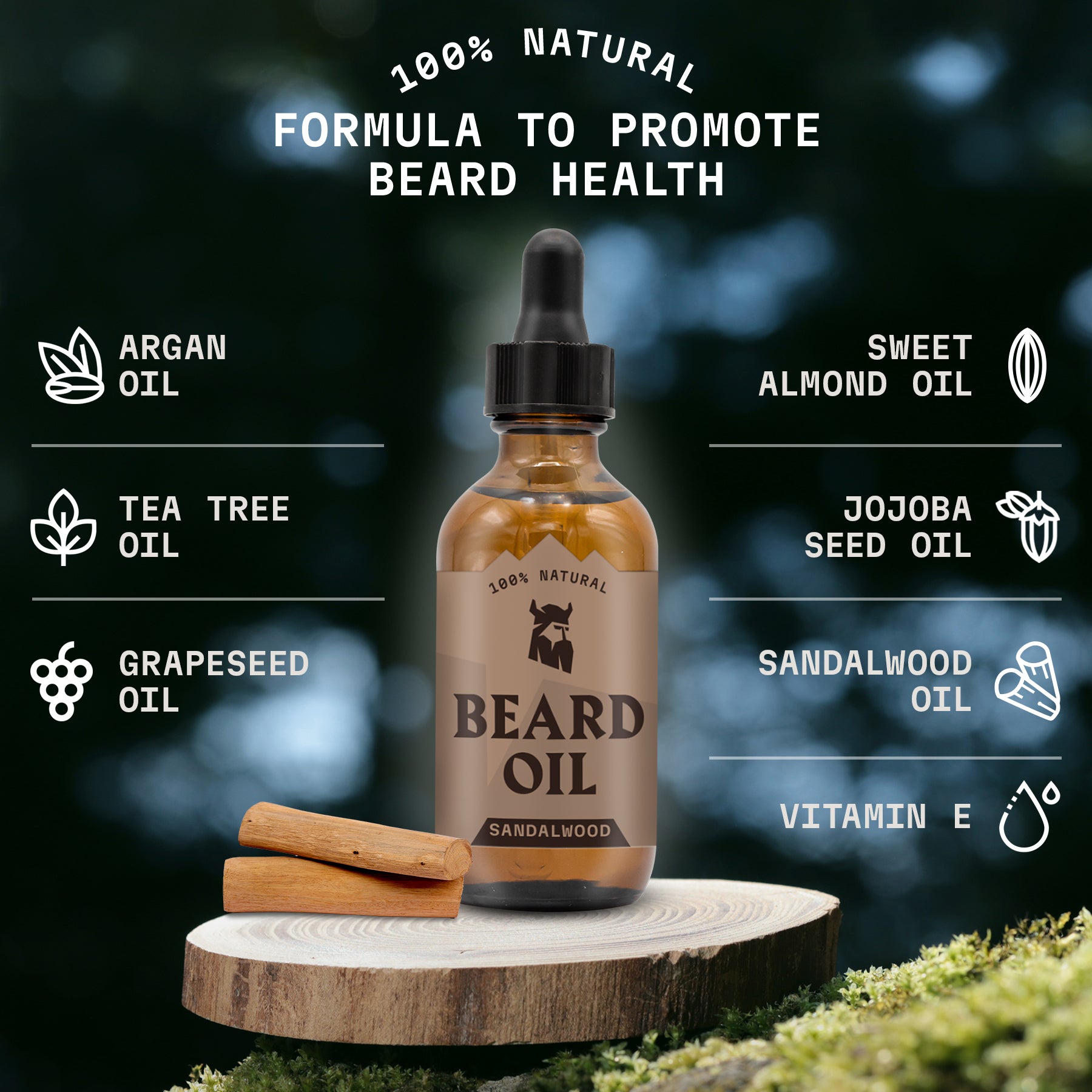 Beard Oil (Sandalwood)