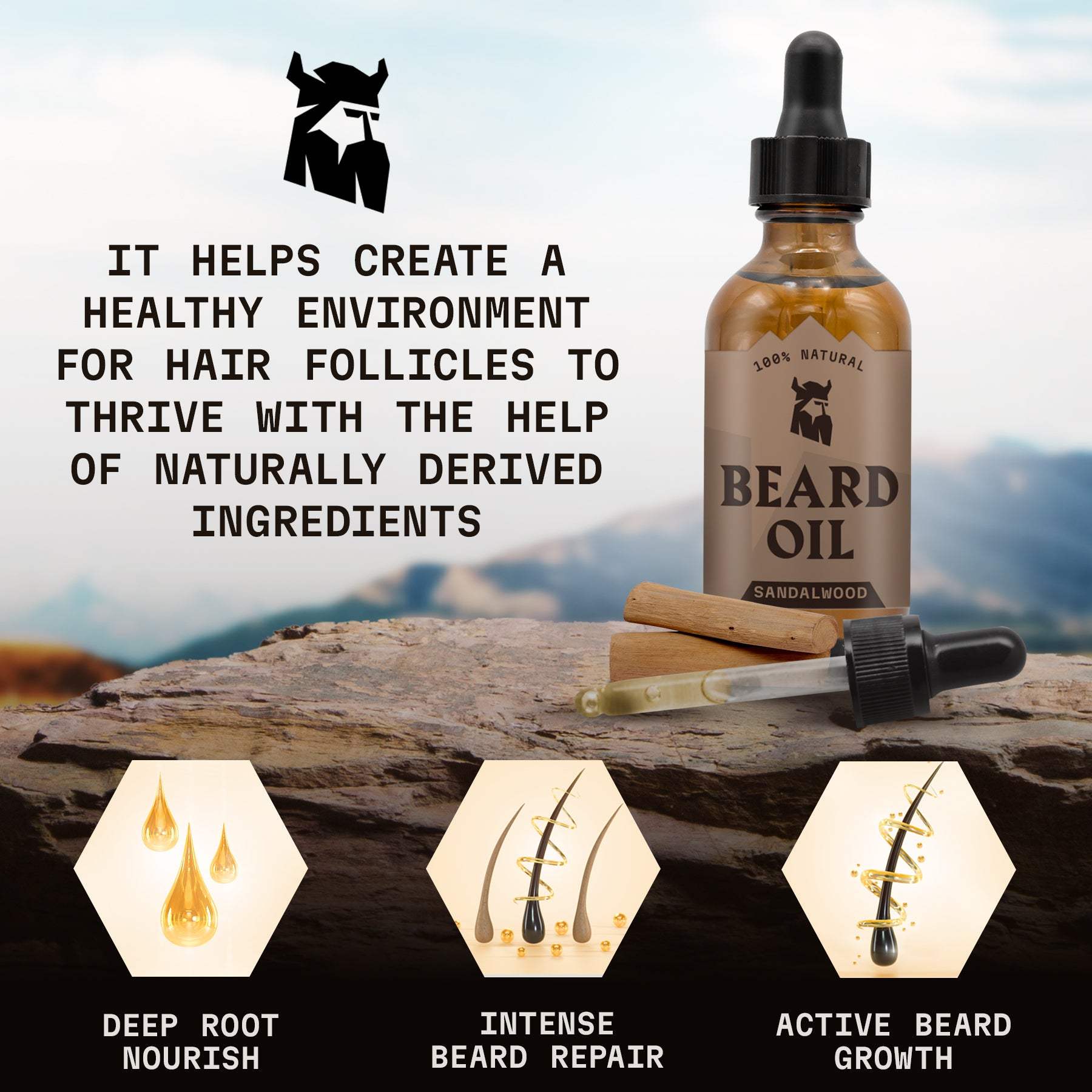 Beard Oil (Sandalwood)