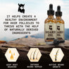 Vanilla Beard Oil 2 Pack with Natural Ingredients for Healthy Beard Growth