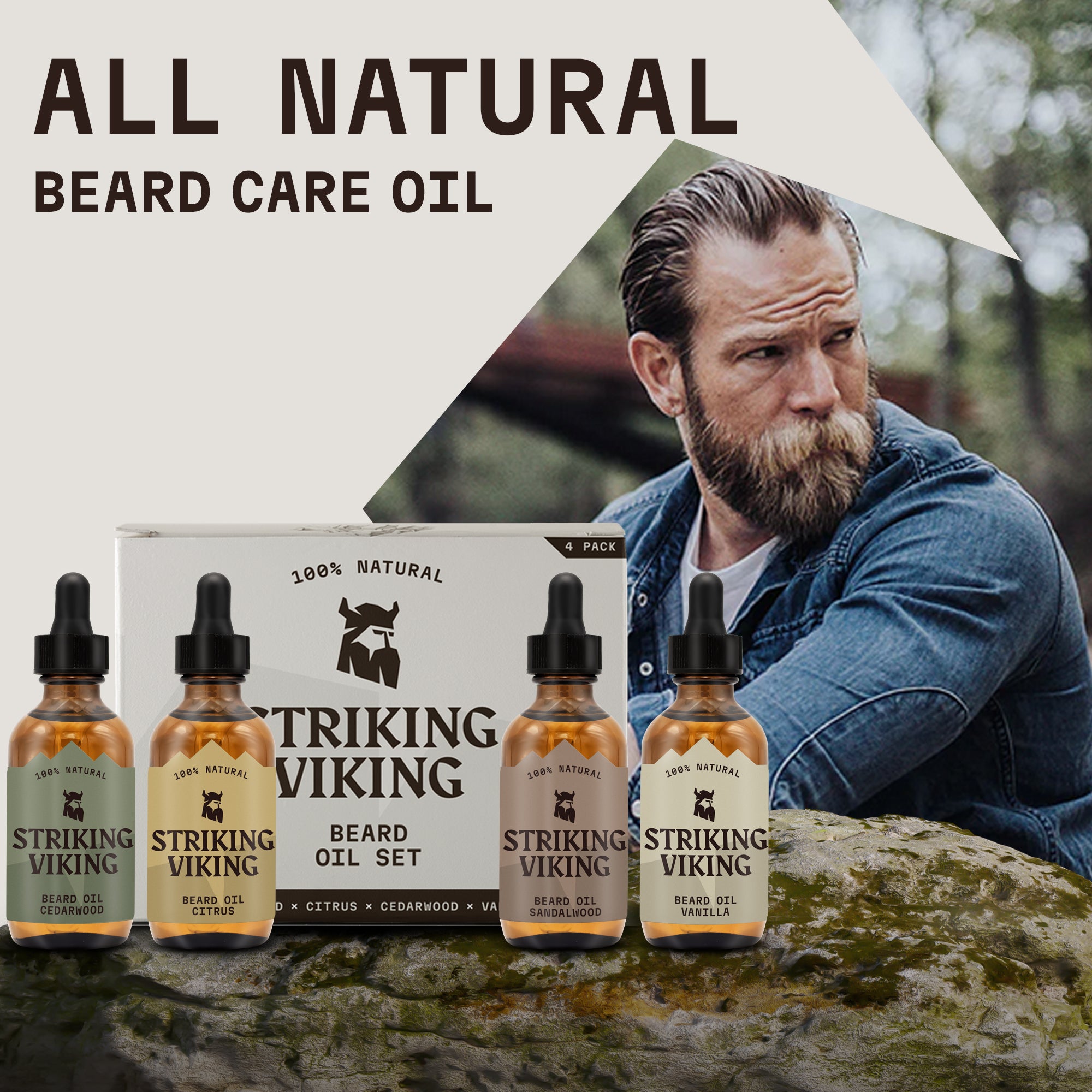 Beard Oil Variety (4 Pack Set)