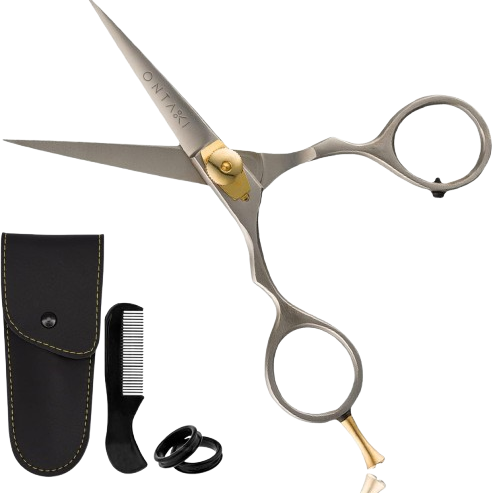 Ontaki Beard & Hair Scissors 5.5" - Premium Japanese Steel