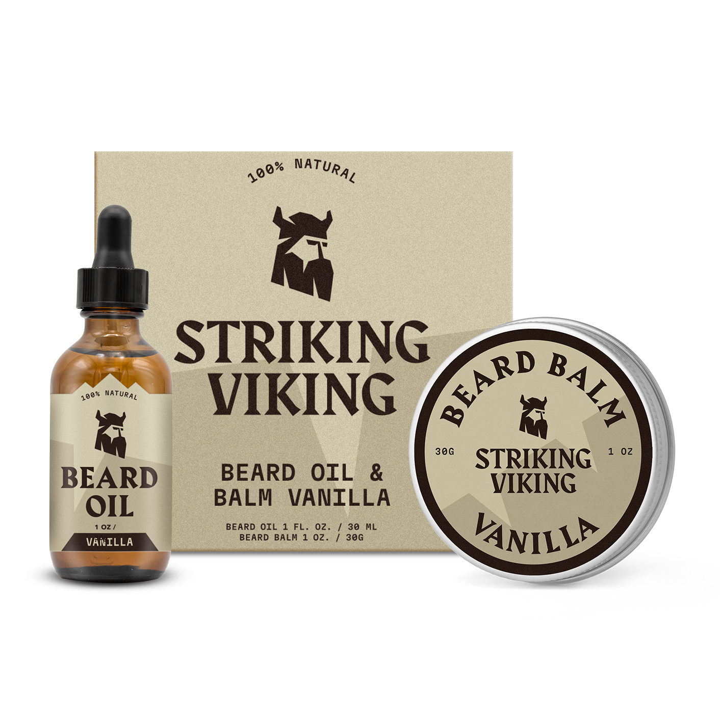 Beard Oil and Balm - Vanilla