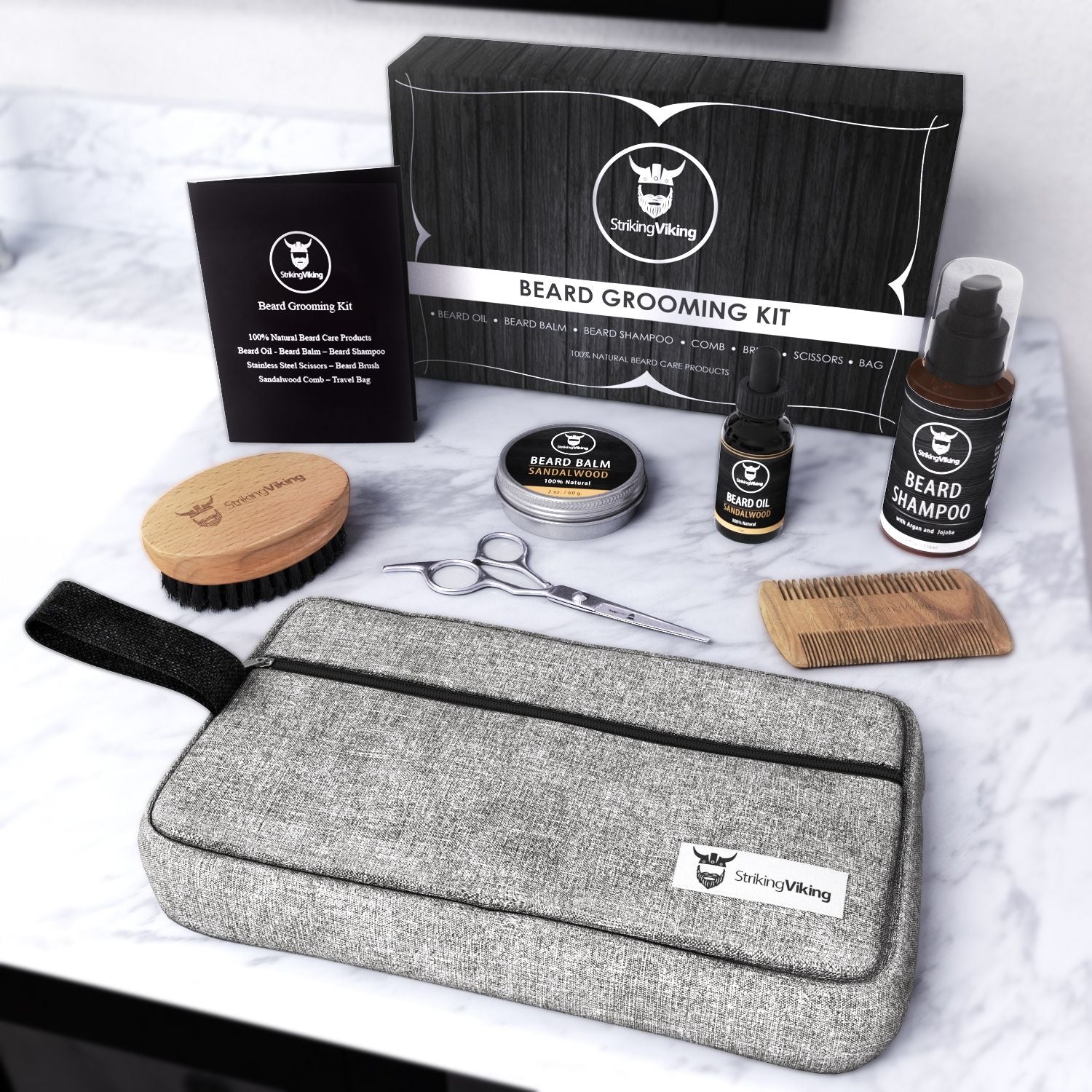viking beard kit